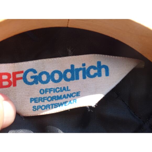 Vtg BFGoodrich Quilted Bomber Jacket Performance Sportswear Retro Racing Jacket - Picture 4 of 8